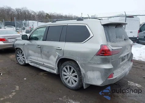 2020 Lexus Lx 570 Three-Row z USA, uszkodzony, nr VIN JTJDY7AX6L4316351
